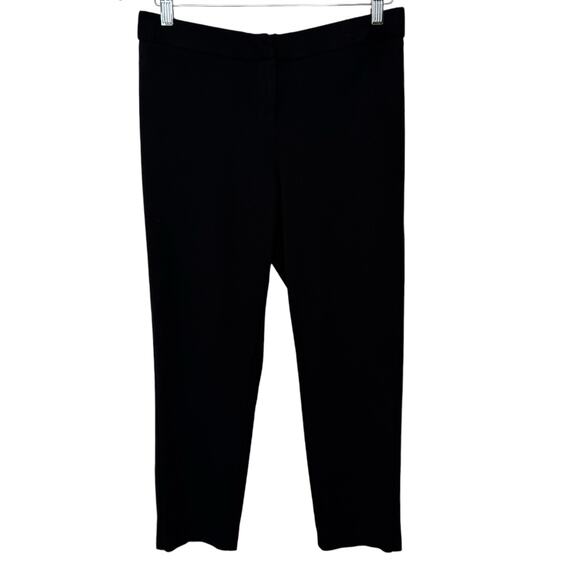 AMANDA + CHELSEA Black Pants Size 10 Business Casual Neutral Minimalist Travel - Picture 2 of 9